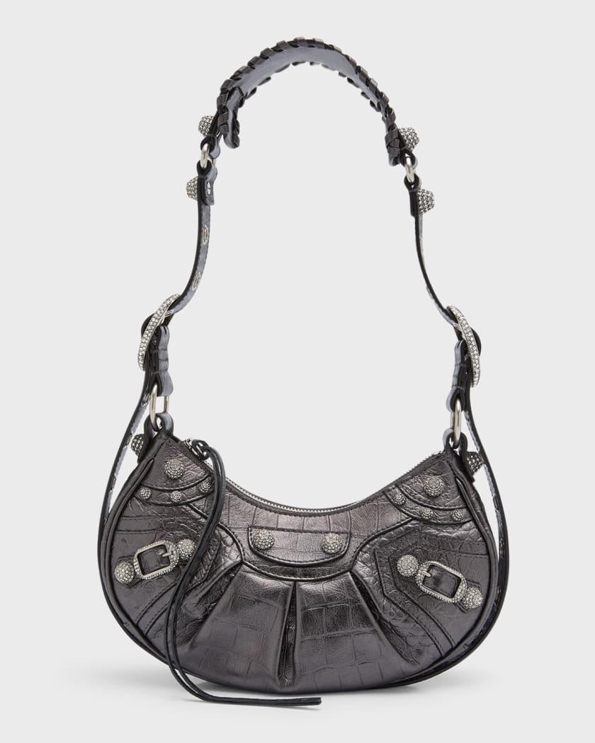 White shoulder bag croc shop
