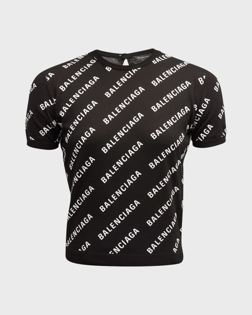 T shirt balenciaga noir shop