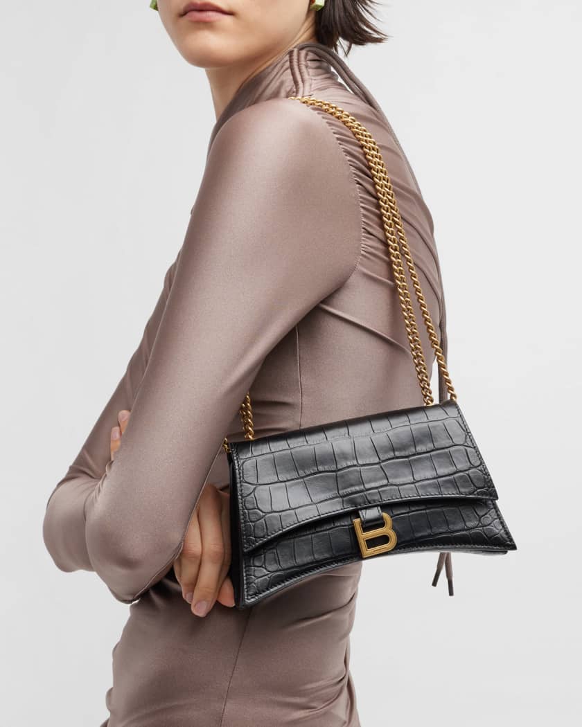 Fendi Wallet Velvet On Chain Shoulder Crossbody Bag
