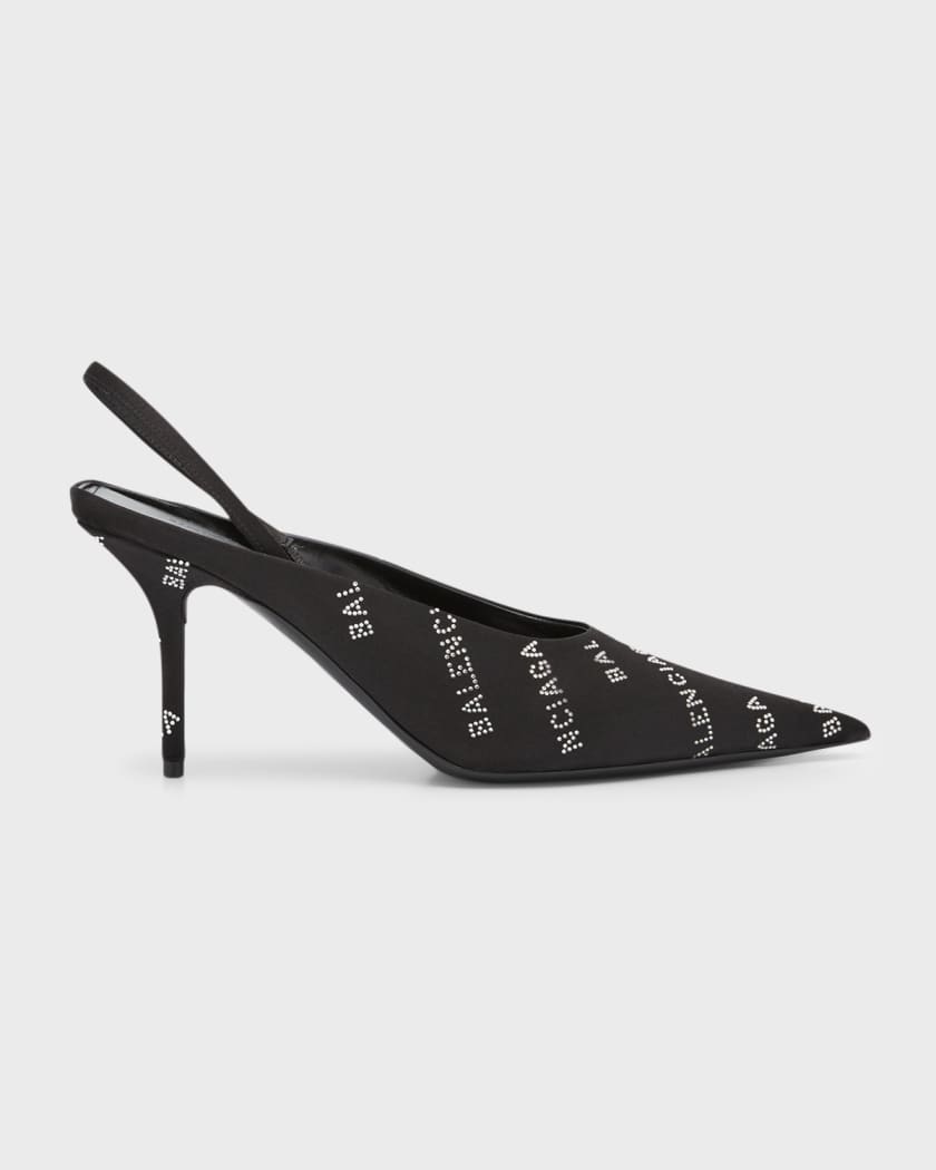 Square Knife 80Mm Slingback With | Neiman Marcus