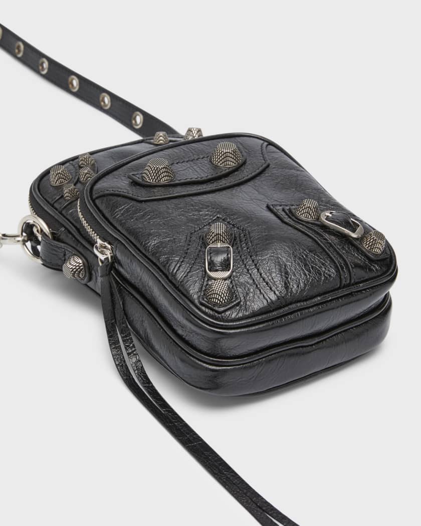 Balenciaga Men's Le Cagole Phone Holder | Neiman Marcus
