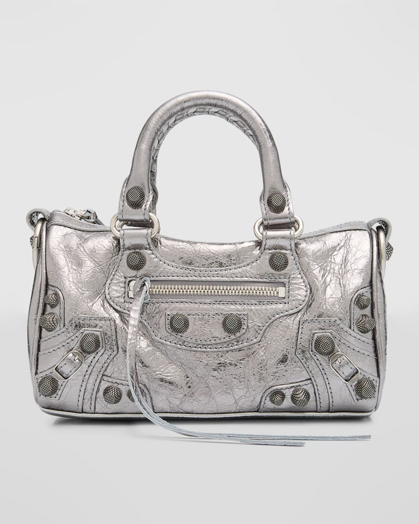 Balenciaga Le Cagole Mini Duffle Bag Metallized