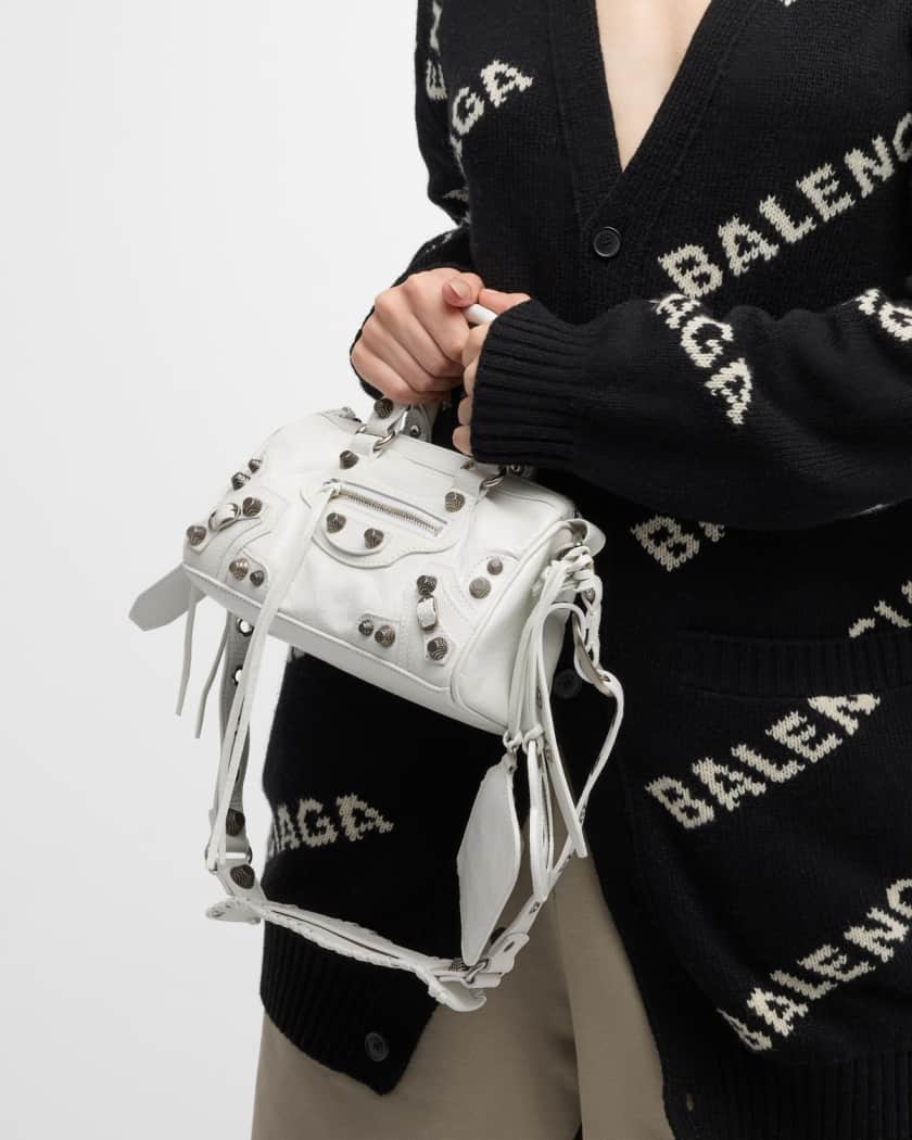 Balenciaga Le Cagole Mini Leather Shoulder Bag