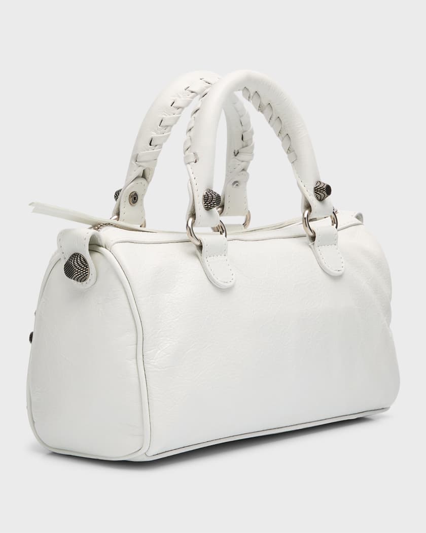 Balenciaga Le Cagole Mini Leather Purse In Acid Green 69581423EIY3817 -  Handbags - Jomashop