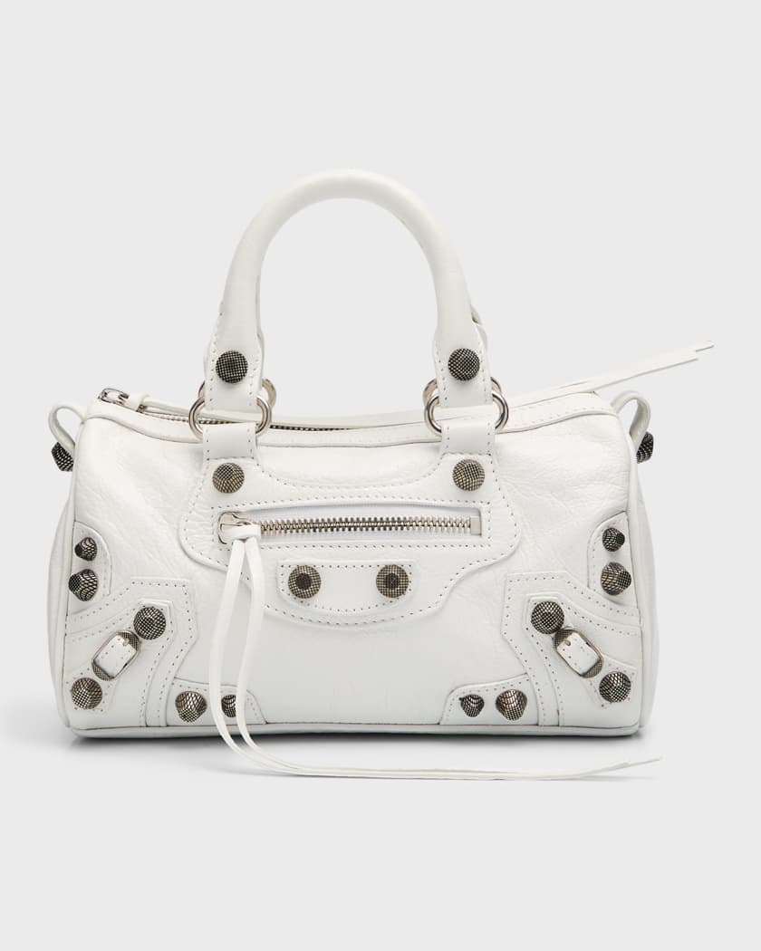 Le Cagole Mini Leather Shoulder Bag