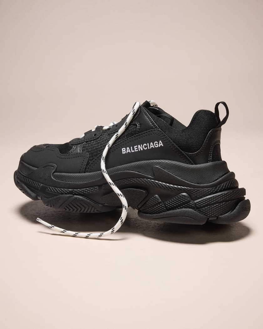 Triple S Sneakers in Black - Balenciaga