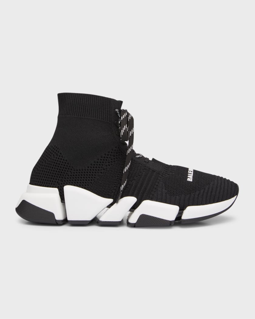 Balenciaga speed trainer black laces discount