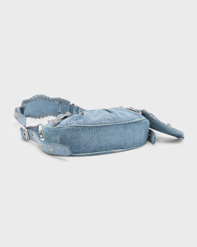 Le Cagole XS Shoulder Bag In Denim