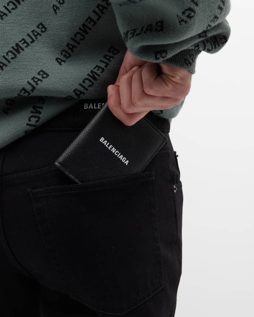 Balenciaga bifold new arrivals wallet
