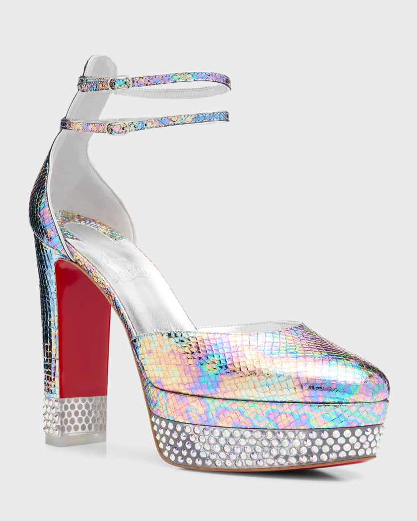 Christian Louboutin Sneakers With Crystals Women Size 37.5