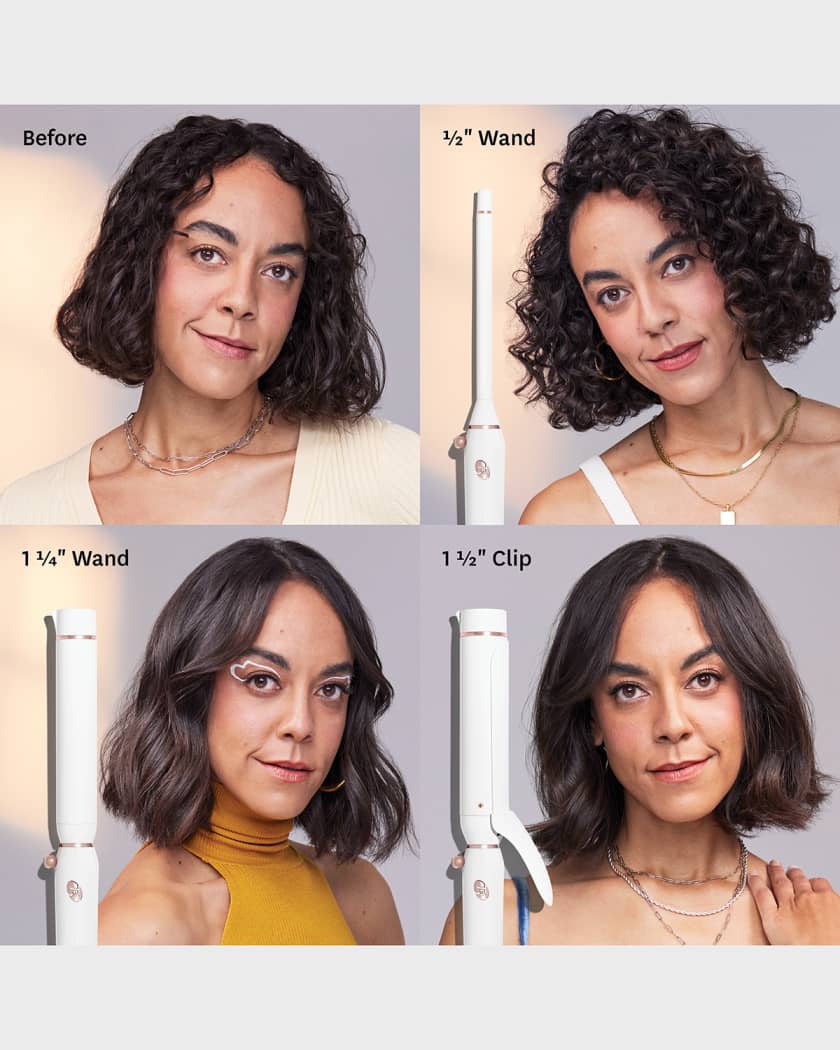 T3 Switch Kit Curl Trio Styling Iron with Three Interchangeable