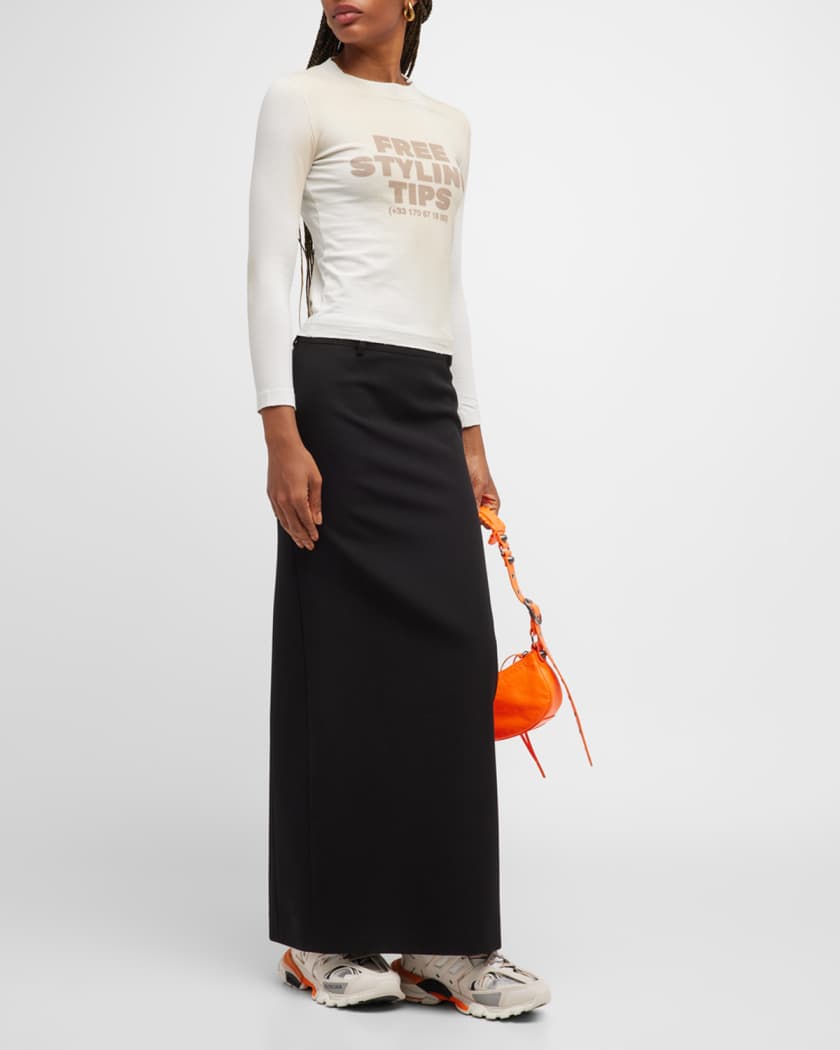 Styling Hotline Long Sleeve Tight T Shirt