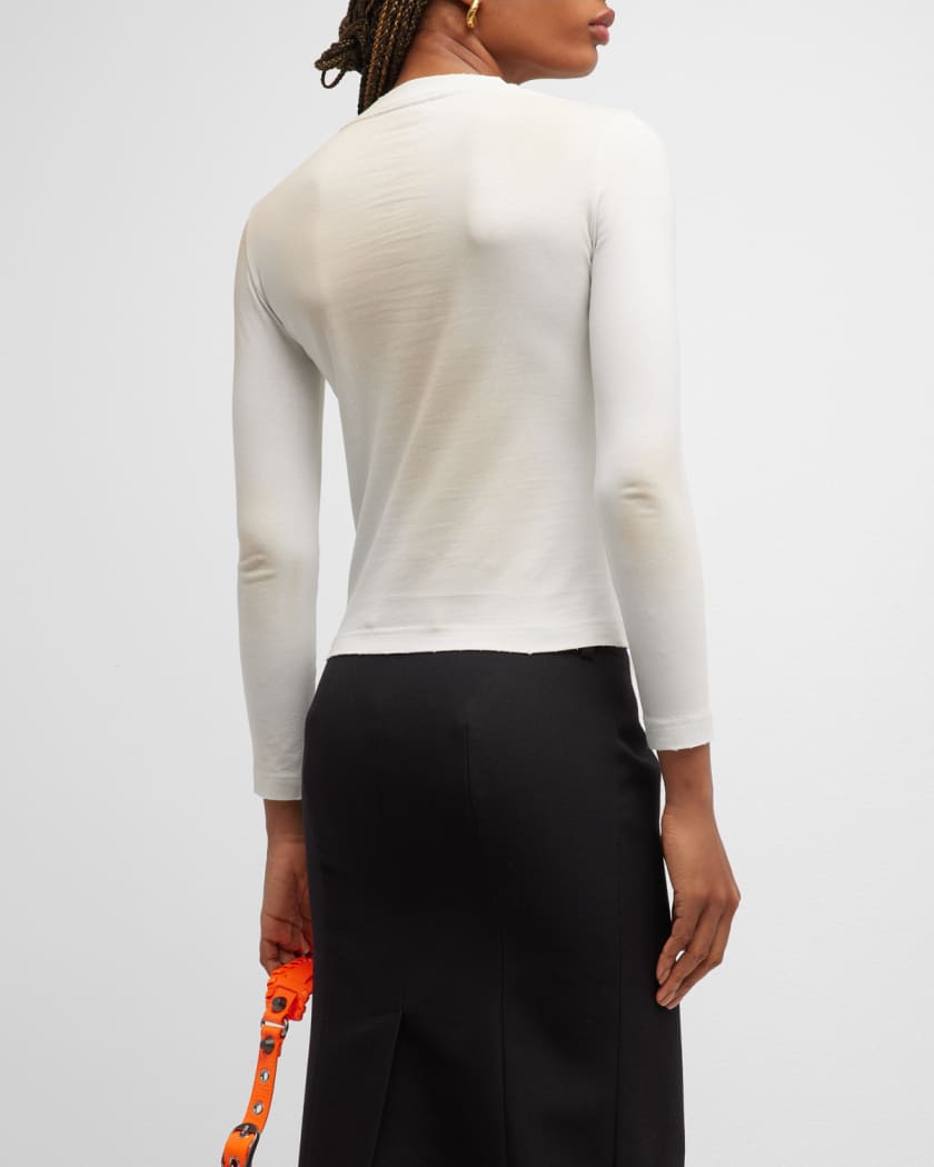 Styling Hotline Long Sleeve Tight T Shirt