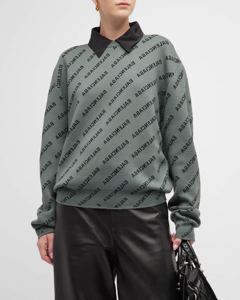 Mirror Mini Allover Sweater Medium Neiman Marcus