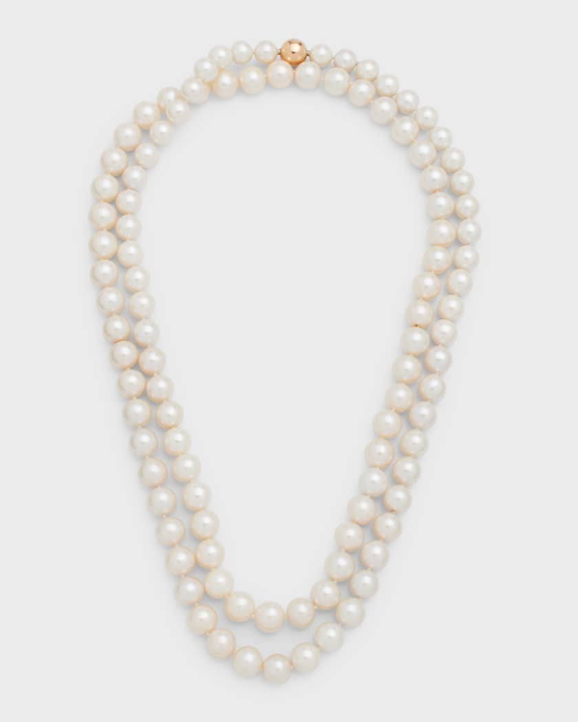 Utopia Freshwater Pearl Necklace 10 12mm Neiman Marcus