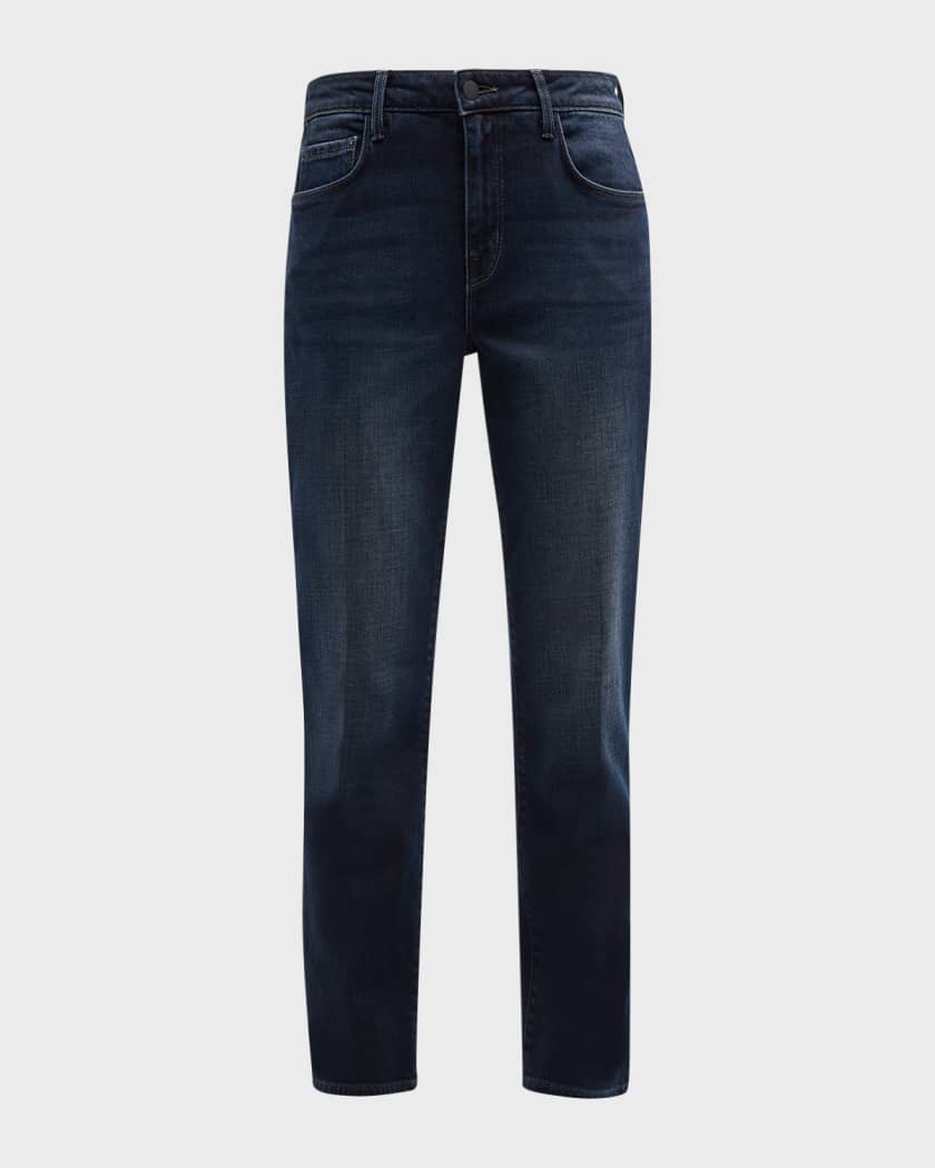 L'Agence Marjorie Mid-Rise Slouch Slim Straight Jeans