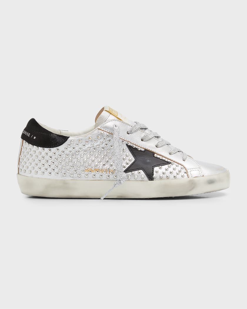 Golden goose superstar hot sale mixed platform sneakers