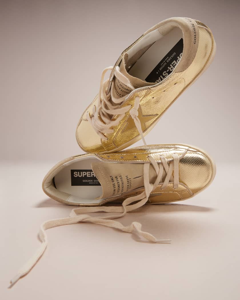 Superstar metallic sneaker sale