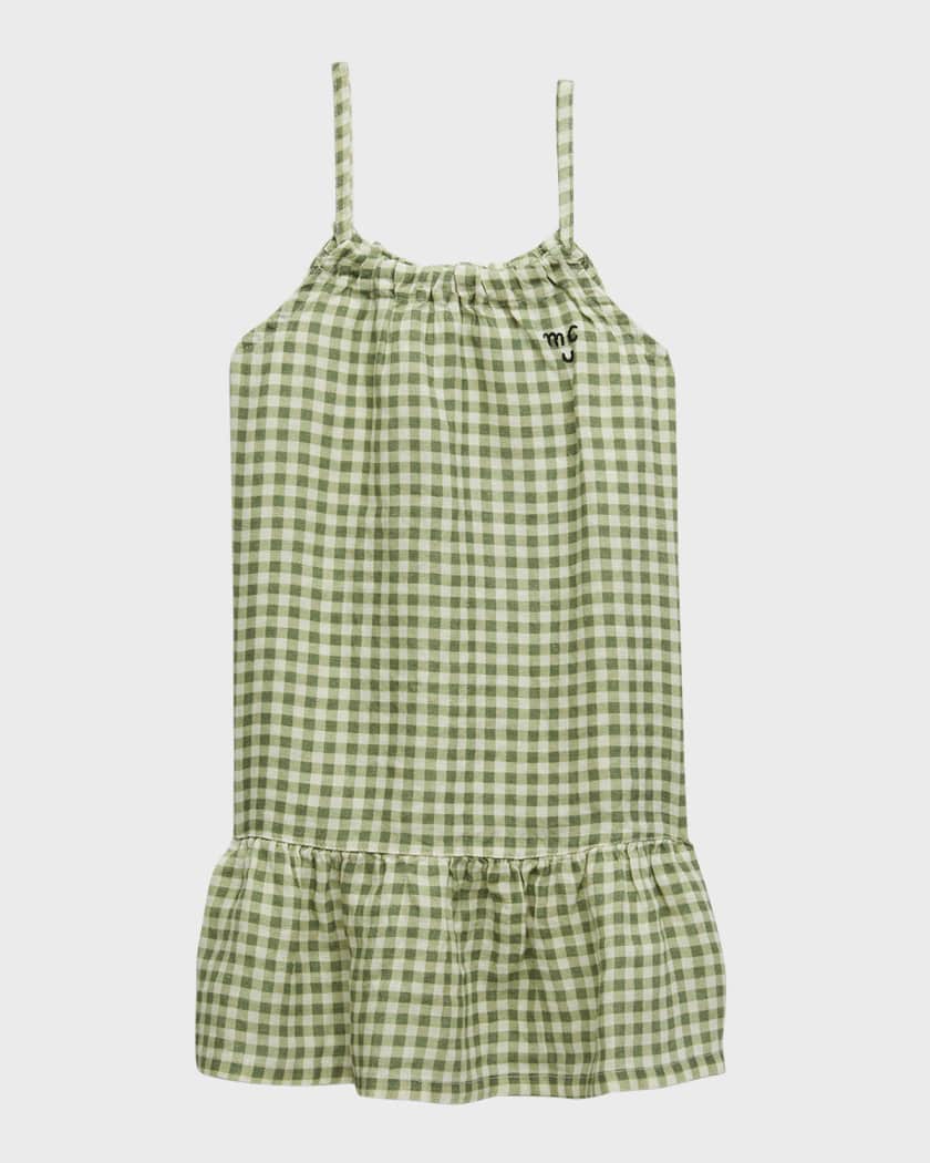 Check Print Linen Dresses | Neiman Marcus