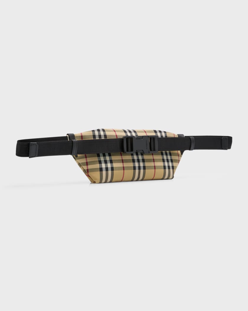 Burberry vintage check bum bag sales