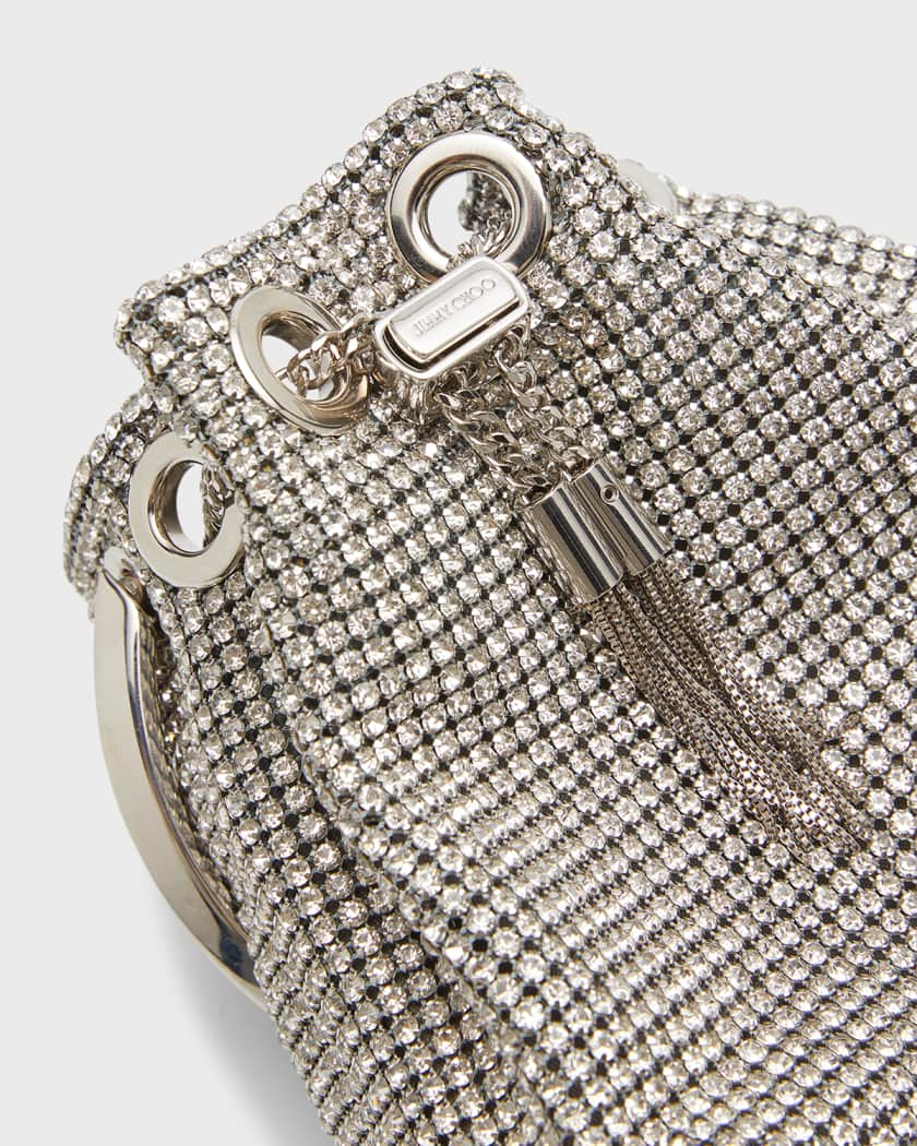 Jimmy Choo Bon Bon Medium Mesh Bucket Bag