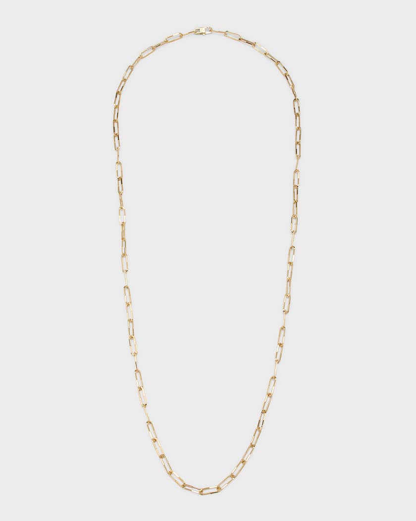 18K Yellow Gold Necklace With Interlocking G