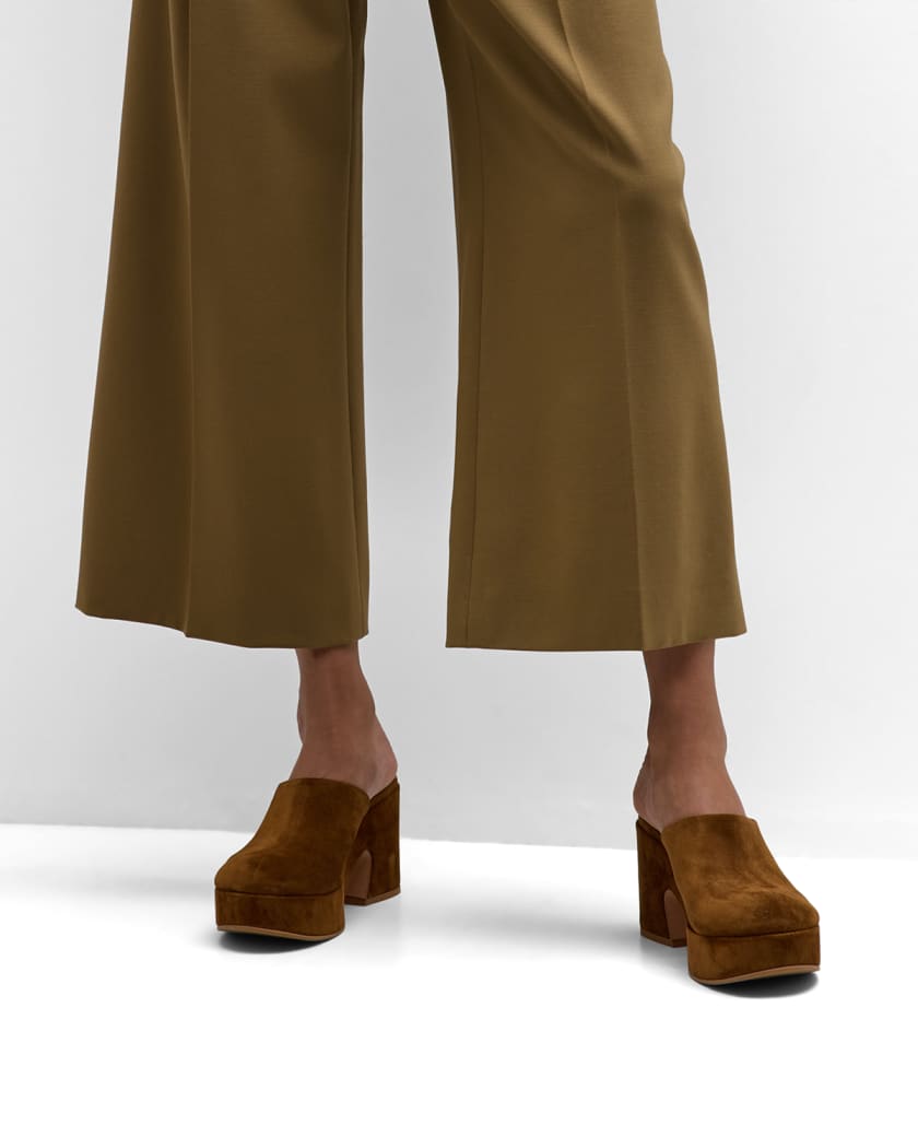 Gianvito rossi suede mules outlet