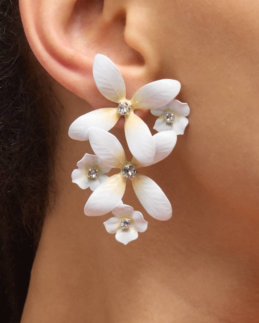 Jennifer behr best sale flower earrings