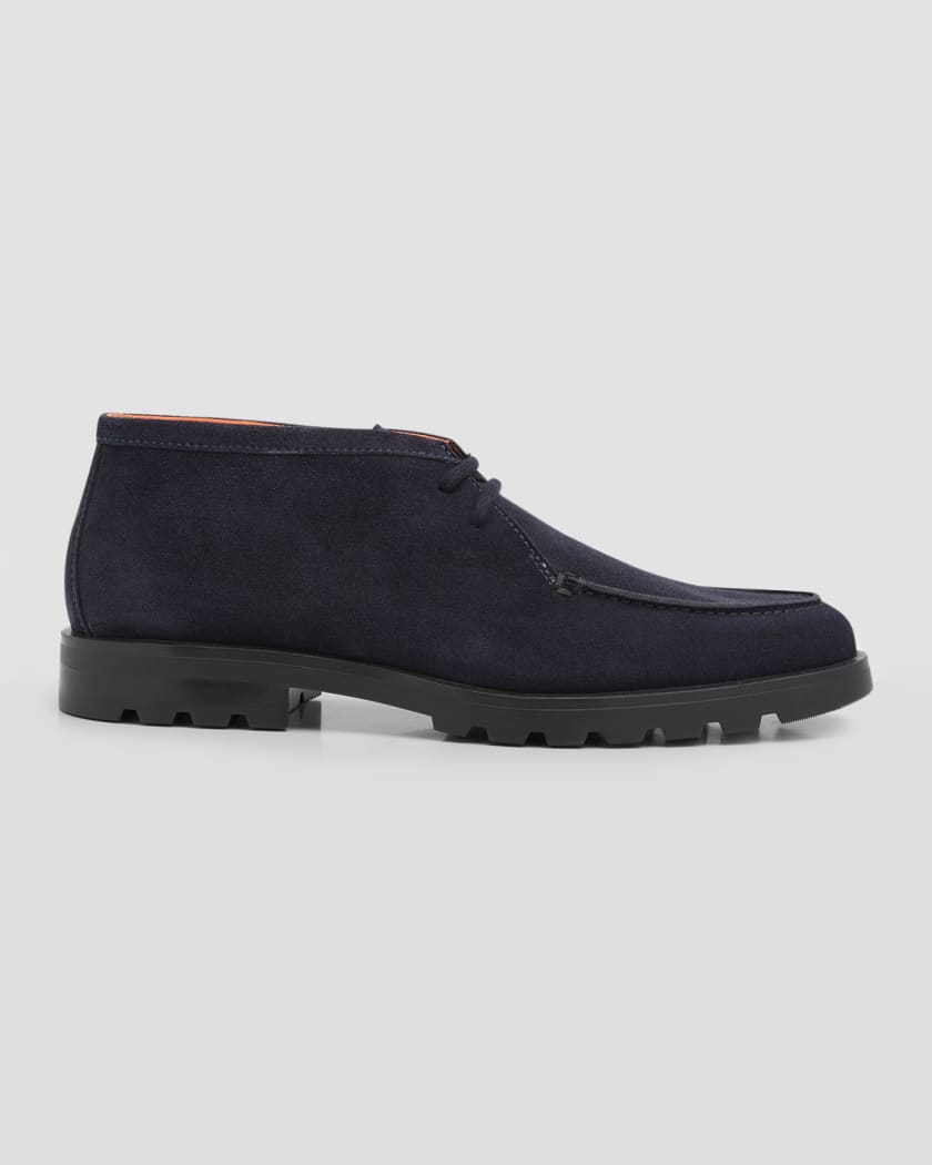 Santoni chukka boots new arrivals