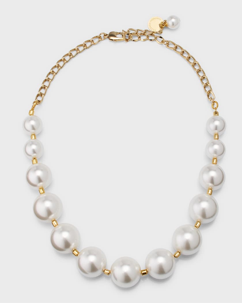 Carolina Herrera Pearly Strand Necklace Neiman Marcus