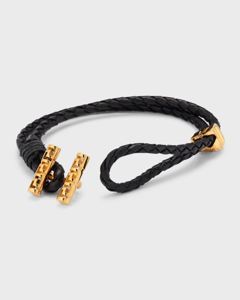 Versace Two Town Rope and Medusa Buckle Belt