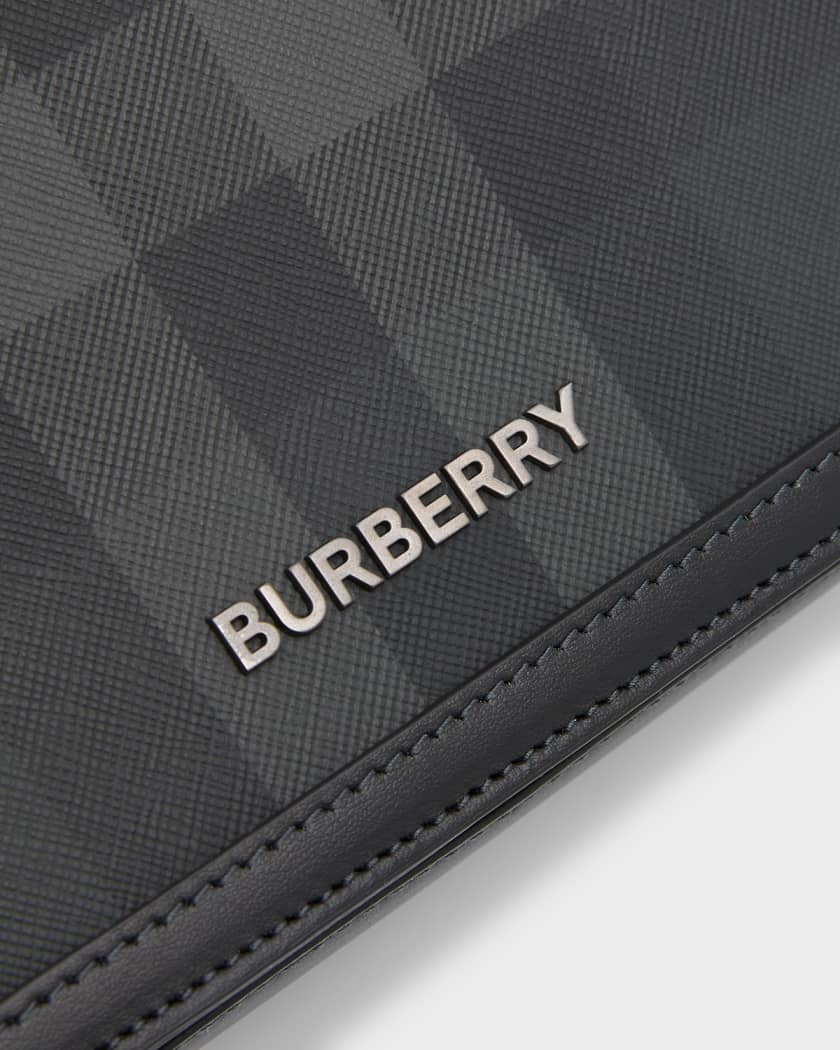 Burberry Men's Medium Alfred Messenger Bag - Black