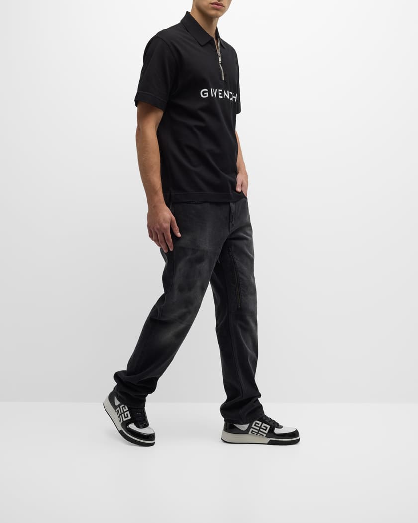 Men's G4 Patent Leather Low-Top Sneakers
