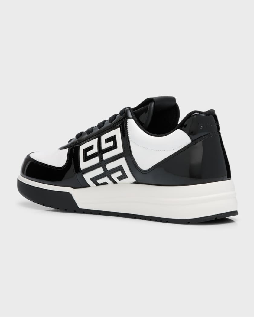Men's G4 Patent Leather Low-Top Sneakers