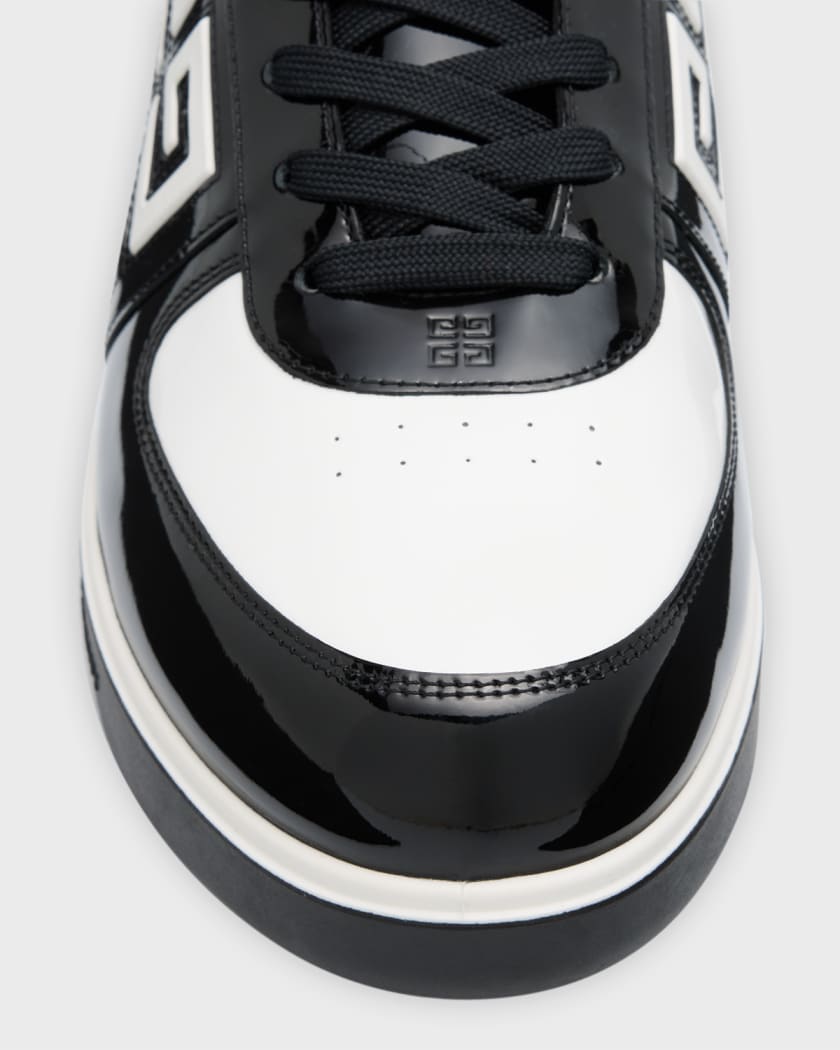 Men's G4 Patent Leather Low-Top Sneakers