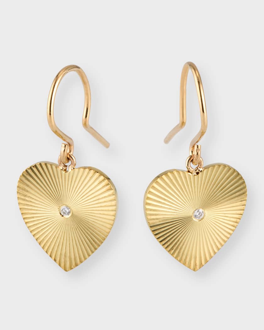 Jennifer meyer store heart earrings