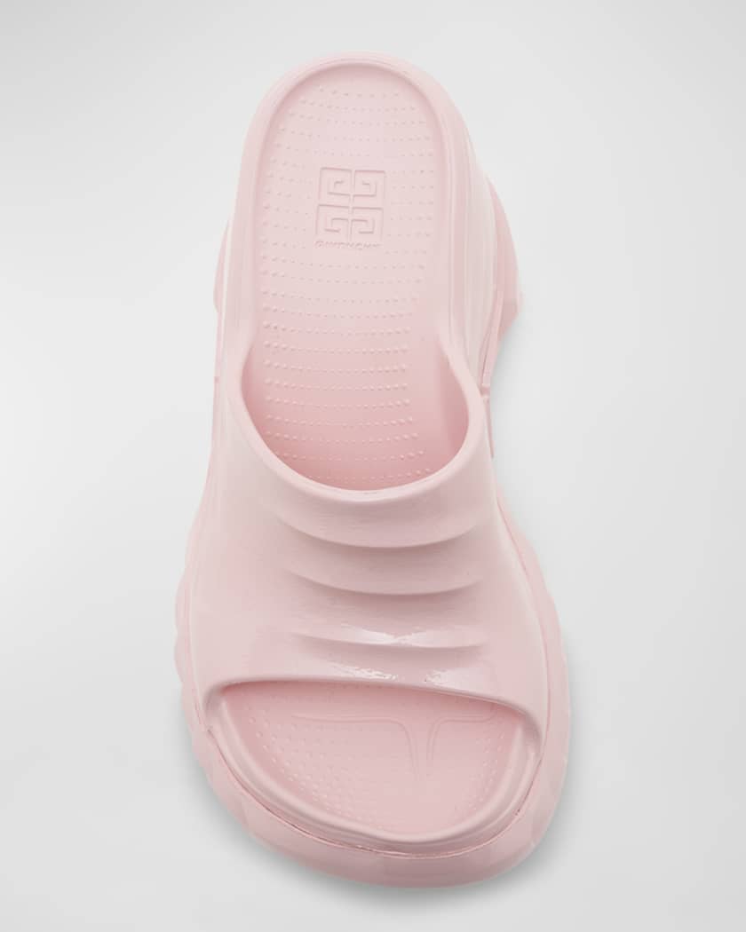 Givenchy light pink slides hotsell