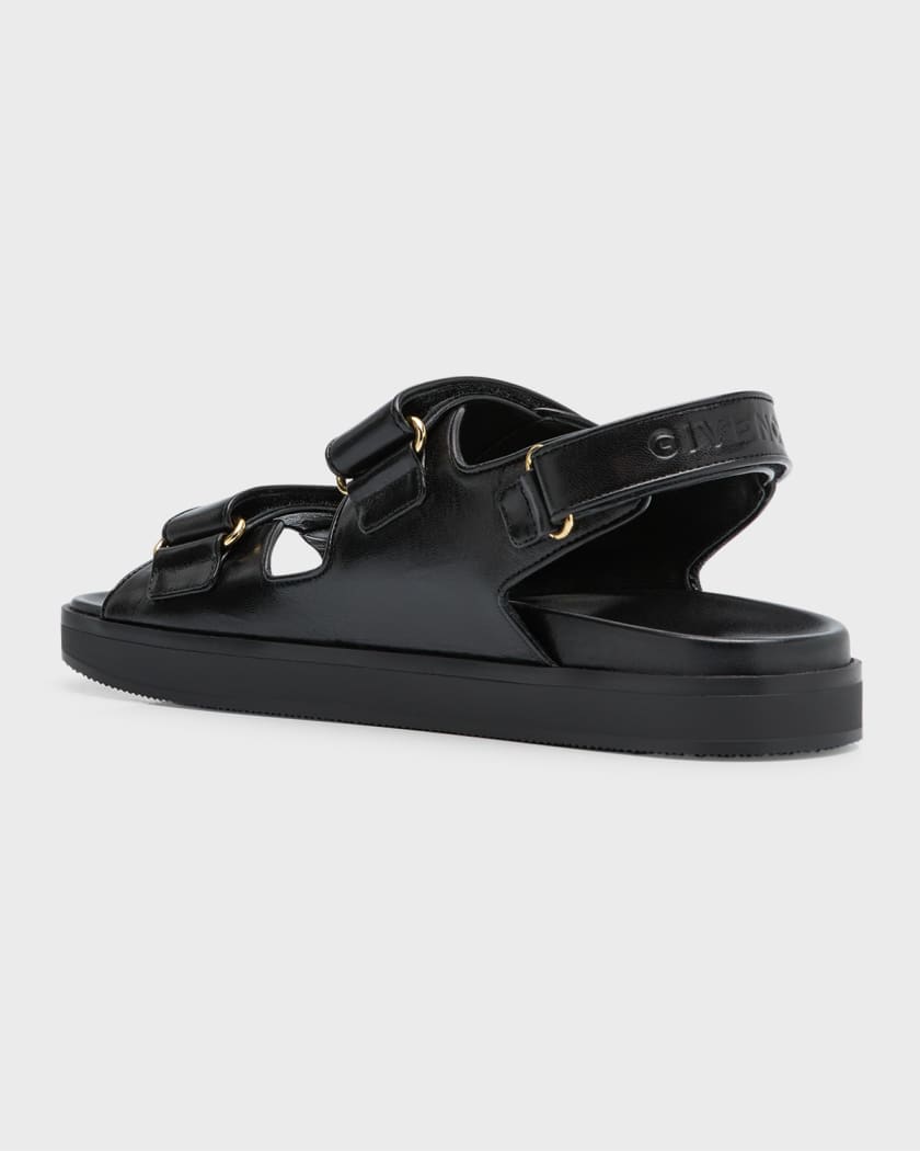 Givenchy Black 4G Sandals