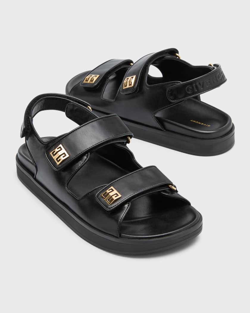 Givenchy leather sandals hot sale