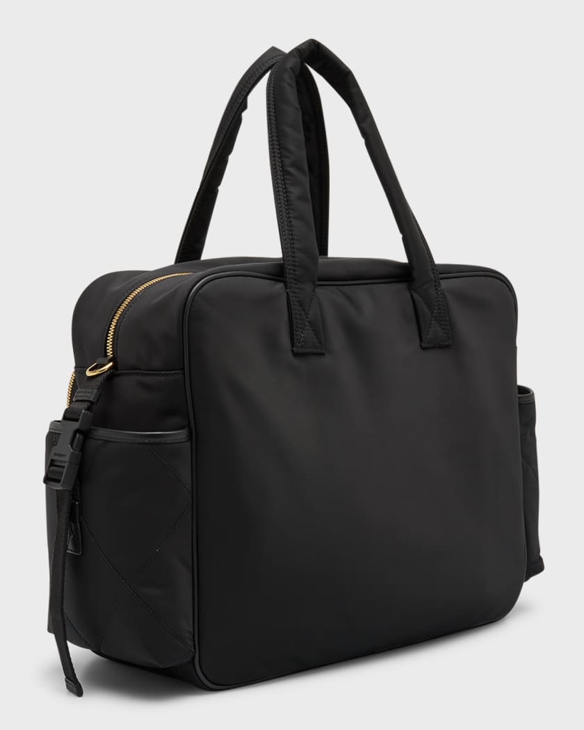 Burberry diaper bag black new arrivals