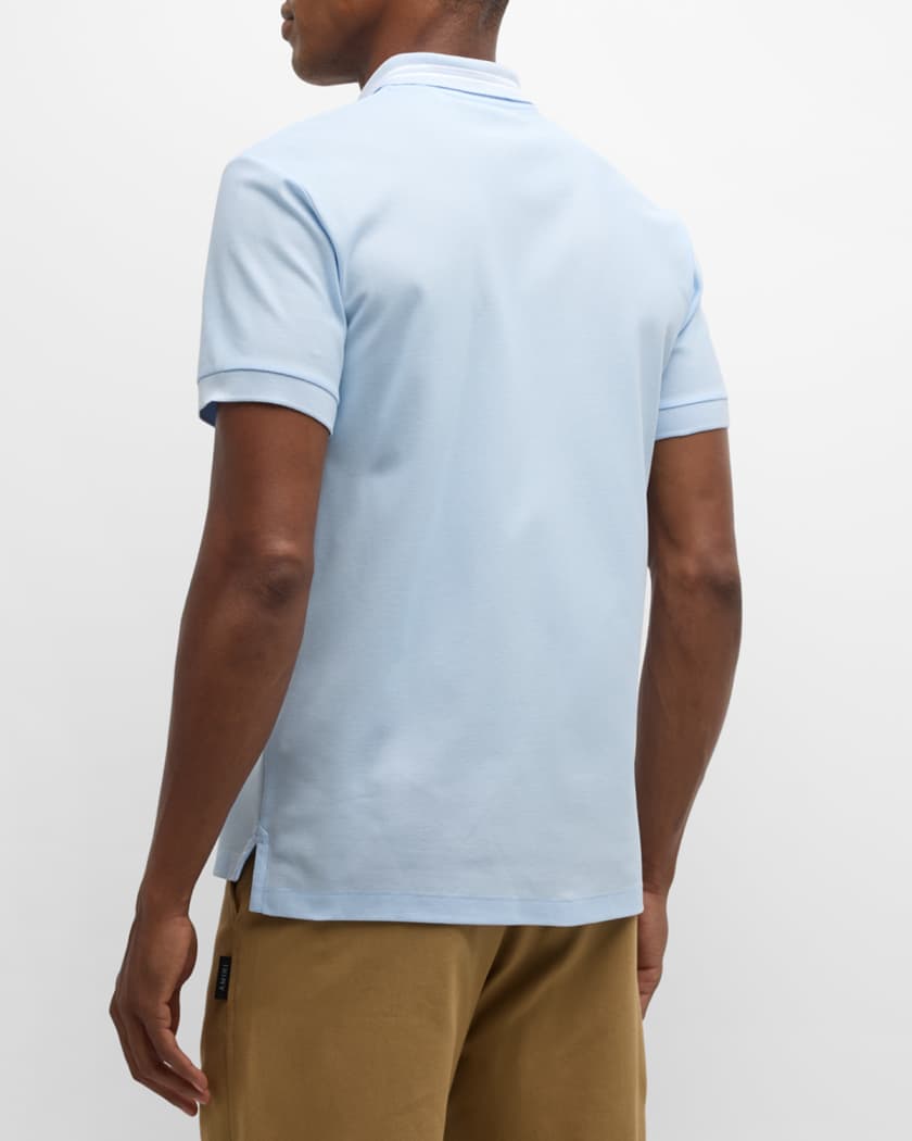 Burberry Men s Manor Tipped Logo Polo Shirt Neiman Marcus