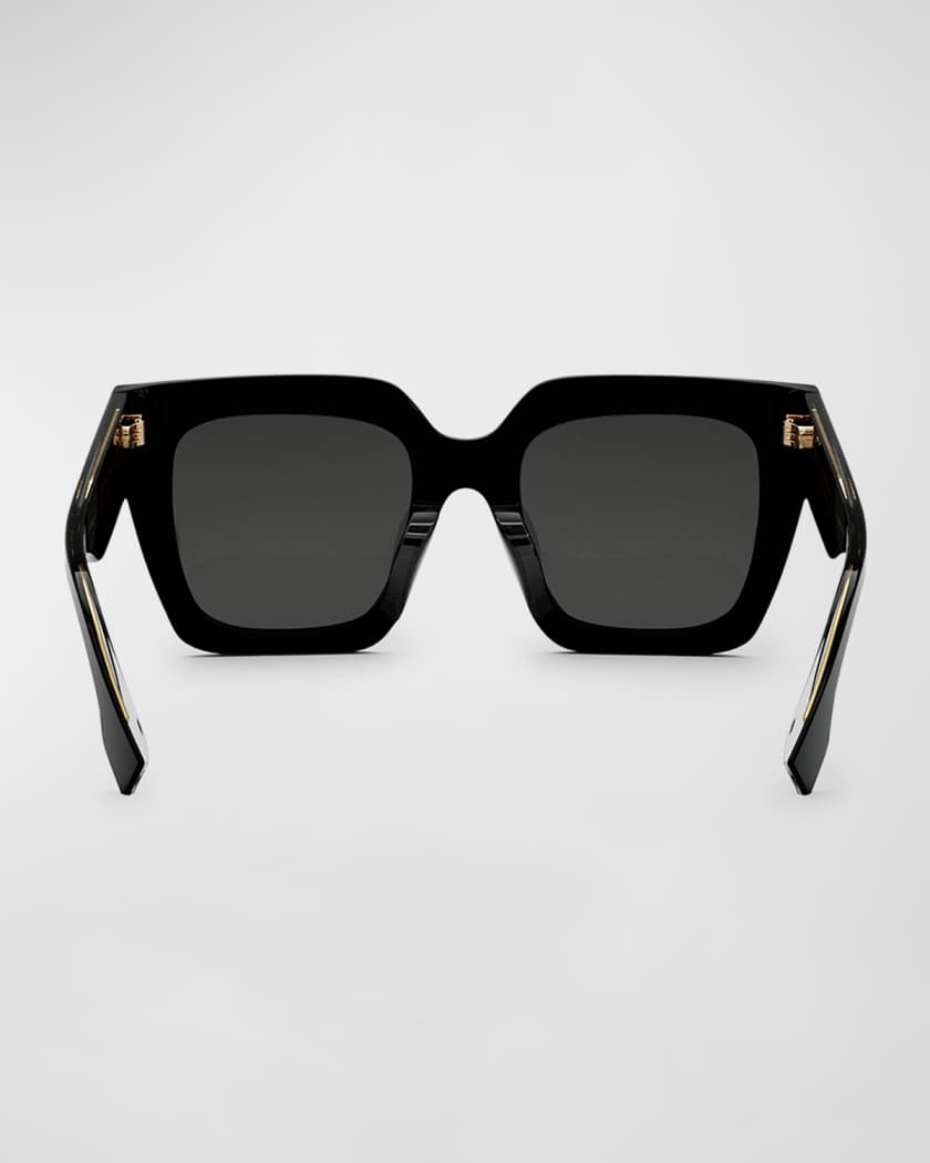 Fendi Roma Square Acetate Sunglasses