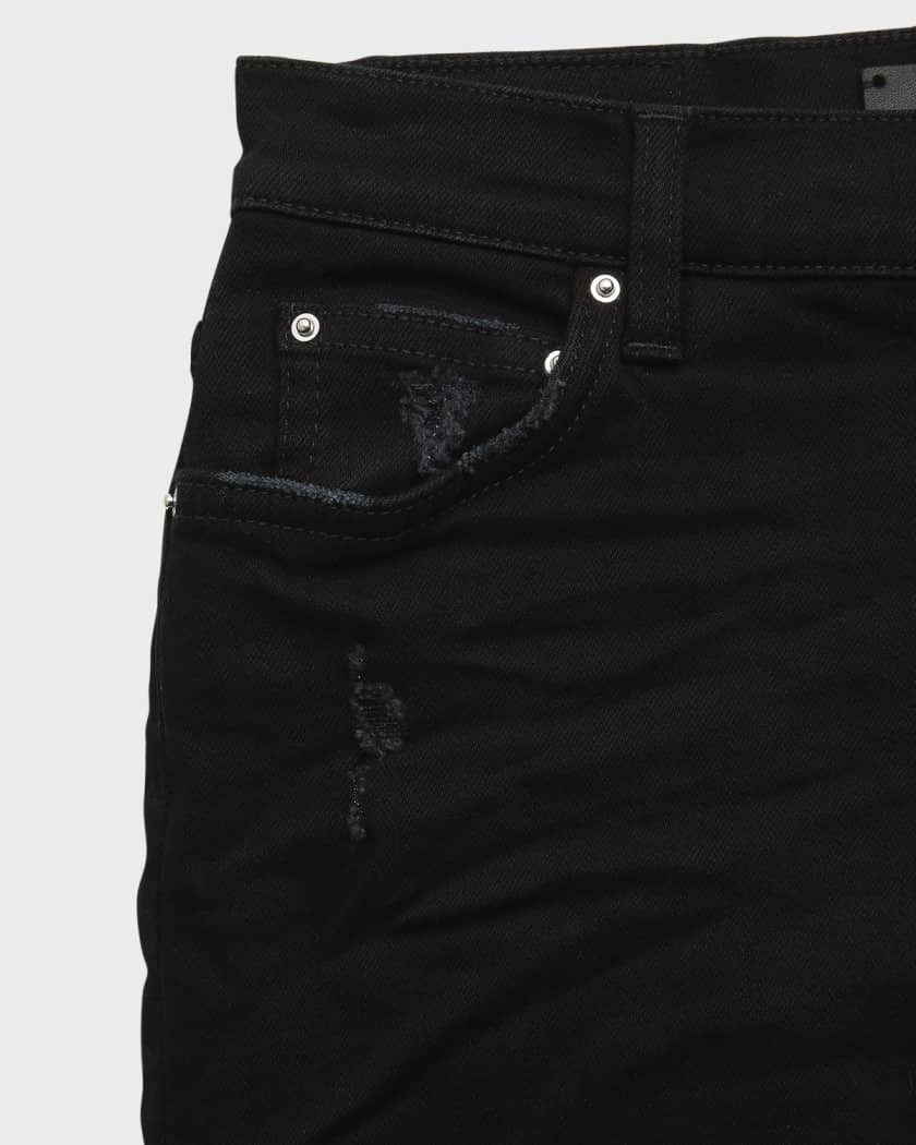 Amiri Kid's Stack Distressed Jeans, Size 4-12 | Neiman Marcus