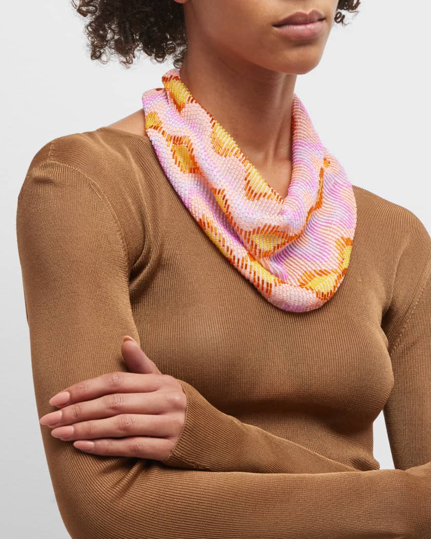 Mignonne gavigan scarf top necklace