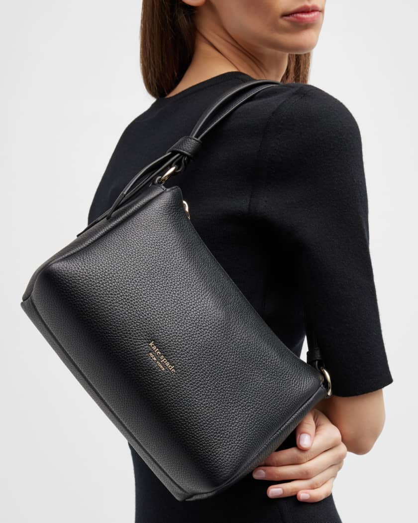 Kate Spade New York Medium Knott Pebbled Leather Shoulder Bag