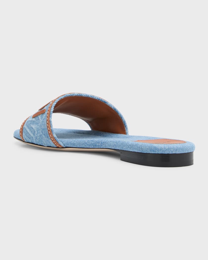 Fendi flat 2025 sandals