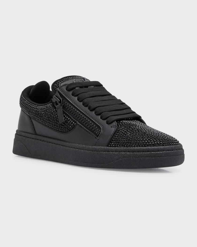Men's GZ 94 Crystal Leather Low Top Sneakers