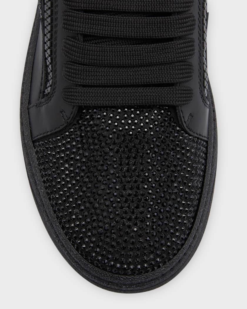 Men's GZ 94 Crystal Leather Low Top Sneakers