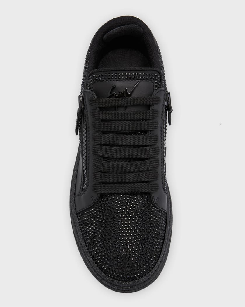 Men's GZ 94 Crystal Leather Low Top Sneakers