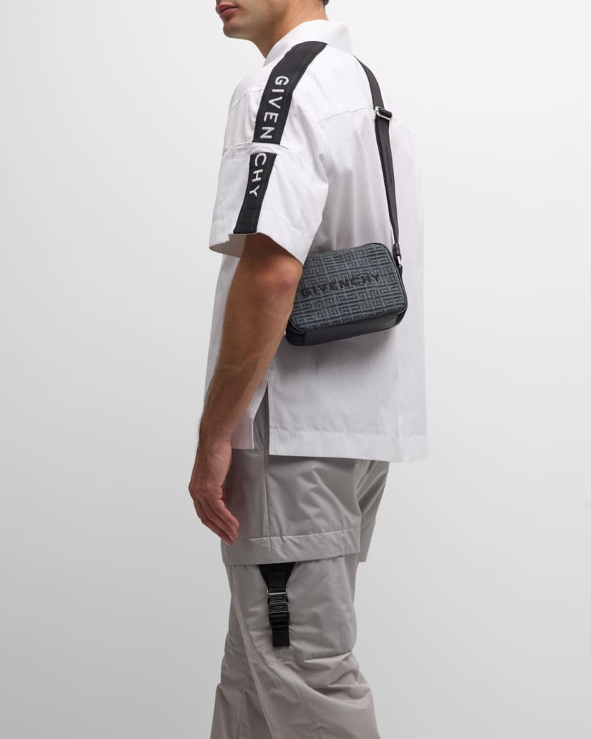 Givenchy Men's 'g-essentials' Shoulder Bag - Black - Messenger